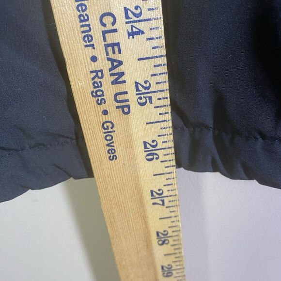 Vintage Polo Ralph Lauren Hooded Jacket Mens Large Black Red Pony Preppy - Picture 12 of 16